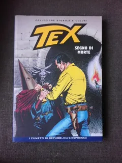 REVISTA TEX, SEGNO DI MORTE, 2009, REVISTA CU BENZI DESENATE, TEXT IN LIMBA ITALIANA