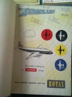 REVISTA THE AEROPLANE - 13 NUMERE/1949