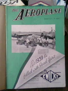 REVISTA THE AEROPLANE - 7 NUMERE/ IANUARIE, FEBRUARIE 1939