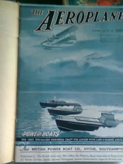 REVISTA THE AEROPLANE - 8 NUMERE/ MARTIE, APRILIE 1936