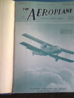 REVISTA THE AEROPLANE - 8 NUMERE/1932