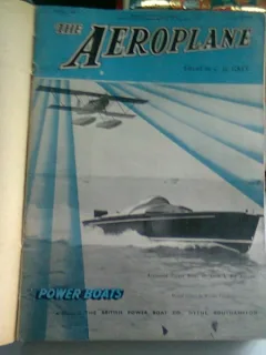 REVISTA THE AEROPLANE - 9 NUMERE/ MARTIE, APRILIE 1937
