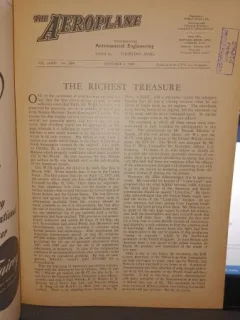 Revista the aeroplane - NR 4(Noiembrie)/1949