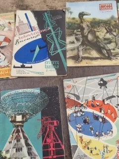 Revista Știința și tehnica , colecția anului 1957 ( 7 numere)