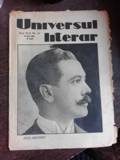 REVISTA UNIVERSUL LITERAR NR.20/1929