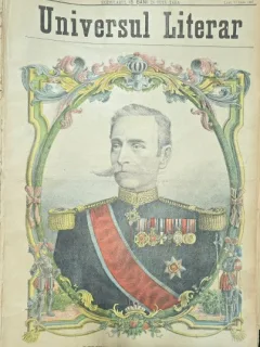 Revista Universul Literar nr.24/1897  pe coperta Generalul Formac