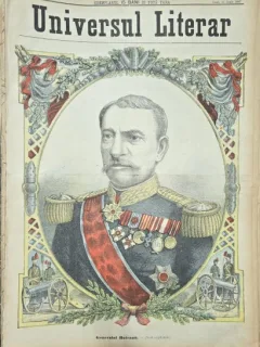 Revista Universul Literar nr.25/1897  pe coperta Generalul Boteanu