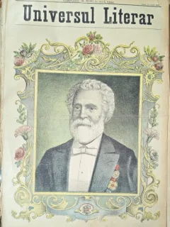 Revista Universul Literar nr.26/1897  pe coperta Ion. C. Bratianu