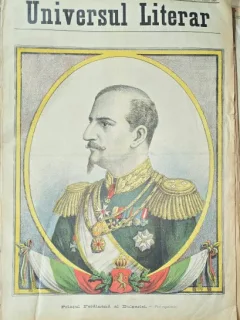 Revista Universul Literar nr.31/1897  pe coperta Printul Ferdinand al Bulgariei