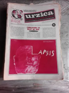 REVISTA URZICA, DE SATIRA SI UMOR NR.1/1979