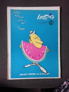 REVISTA URZICA NR.14/1972 REVISTA DE SATIRA SI UMOR