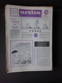 REVISTA URZICA NR.14/1974 REVISTA DE SATIRA SI UMOR