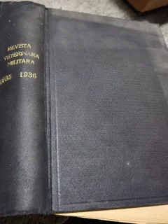 Revista veterinara militara anul 1935 si 1936