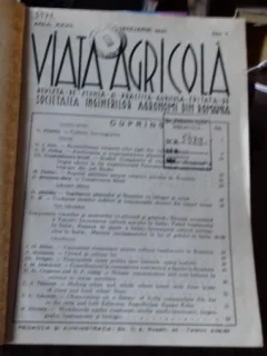 REVISTA VIATA AGRICOLA NR.1-12/1941