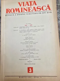 Revista Viata Romaneasca Nr. 3/1957