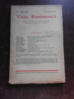 REVISTA VIATA ROMANEASCA NR.2/1946