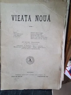 Revista Vieata Noua Nr. 16 octombrie 1911