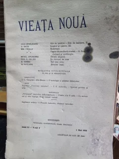 Revista Vieata Noua Nr. 3 Mai 1915