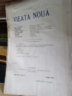 Revista Vieata Noua Nr. 5 Iulie 1916