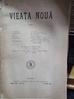 Revista Vieata Noua Nr. 7 Mai 1911