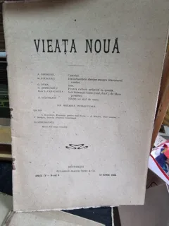 Revista Vieata Noua Nr. 9 iunie 1908