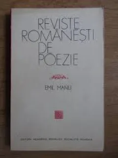 Reviste romanesti de poezie - Emil Manu