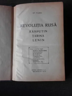 Revolutia rusa, Rasputin, Tarina, Lenin - Dr. Ygrec