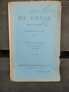 REVUE DU GENIE MILITAIRE / AUGUST 1926