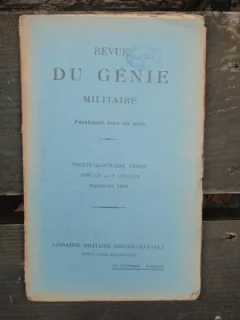 REVUE DU GENIE MILITAIRE/ SEPTEMBRIE 1926