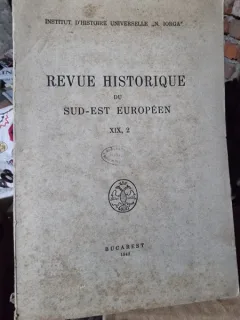 Revue Historique du Sud-Est Europeen Tome XIX 2 1942
