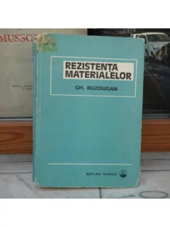 REZISTENTA MATERIALELOR , GH. BUZDUGAN , 1980