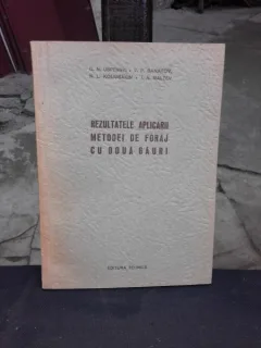 REZULTATELE APLICARII METODEI DE FORAJ CU DOUA GAURI - G.N. USPENSKI