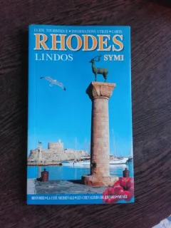 RHODES - HELENE PALASKA PAPASTRATHI  GHID TURISTIC, ISTORIC, GEOGRAFIC, TEXT IN LIMBA FRANCEZA