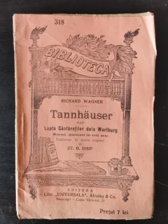 Richard Wagner - Tannhauser sau Lupta Cantaretilor dela Wartburg