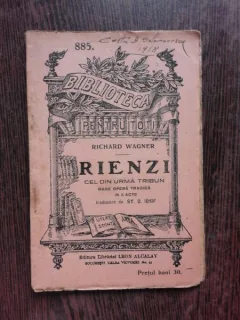 RIENZI CEL DIN URMA TRIBUN - RICHARD WAGNER