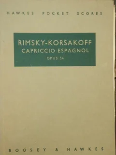 RIMSKY - KORSAKOFF - CAPRICCIO ESPAGNOL OPUS 34
