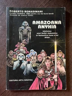Roberto Bondimani Amazoana Anyhia misiunea unei femei razboinice in fantastica lume a lui Atlan
