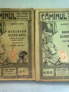 ROBINSON ELVETIANUL - ROBERT WISS  2 VOLUME