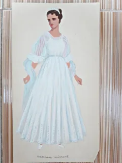 Rochie de mireasa, desen