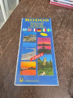 Rodos carte routiere et guide 2003