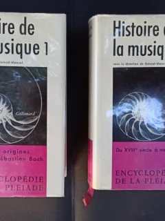 Roland Manuel - Histoire de la Musique (Vol I si Vol II)