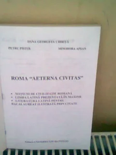 ROMA AETERNA CIVITAS - DANA GEORGETA CHIRITA
