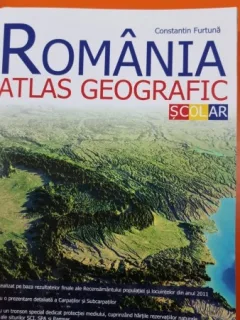 Romania Atlas geografic scolar - Constantin Furtuna