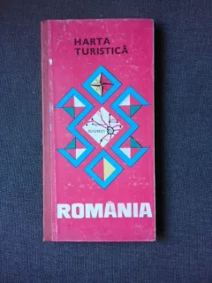 ROMANIA, BROSURA SI HARTA TURISTICA