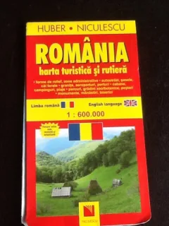 Romania HARTA TURISTICA SI RUTIERA