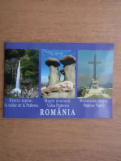 ROMANIA. MAGIE MONTANA: VALEA PRAHOVEI  (ROMANA, ENGLEZA, FRANCEZA)