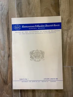 Romanian Orthodox Church News Year VI Nr. 1 1976