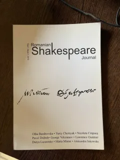 Romanian Shakespeare Journal Year 1, Issue 1, 2013