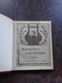 ROMANTE SI CANTECE - HEINE, TRADUCERE IN VERSURI DE ST.O. IOSIF