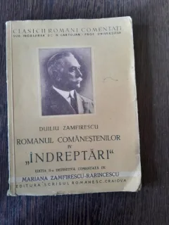Romanul Comanestilor IV, Indreptari - Duiliu Zamfirescu